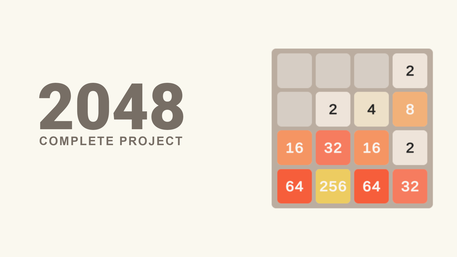 2048: Complete Project