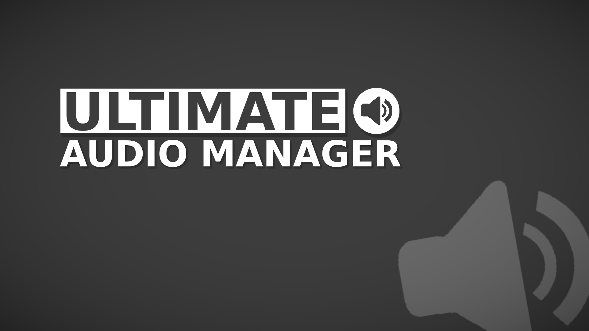 Ultimate Audio Manager
